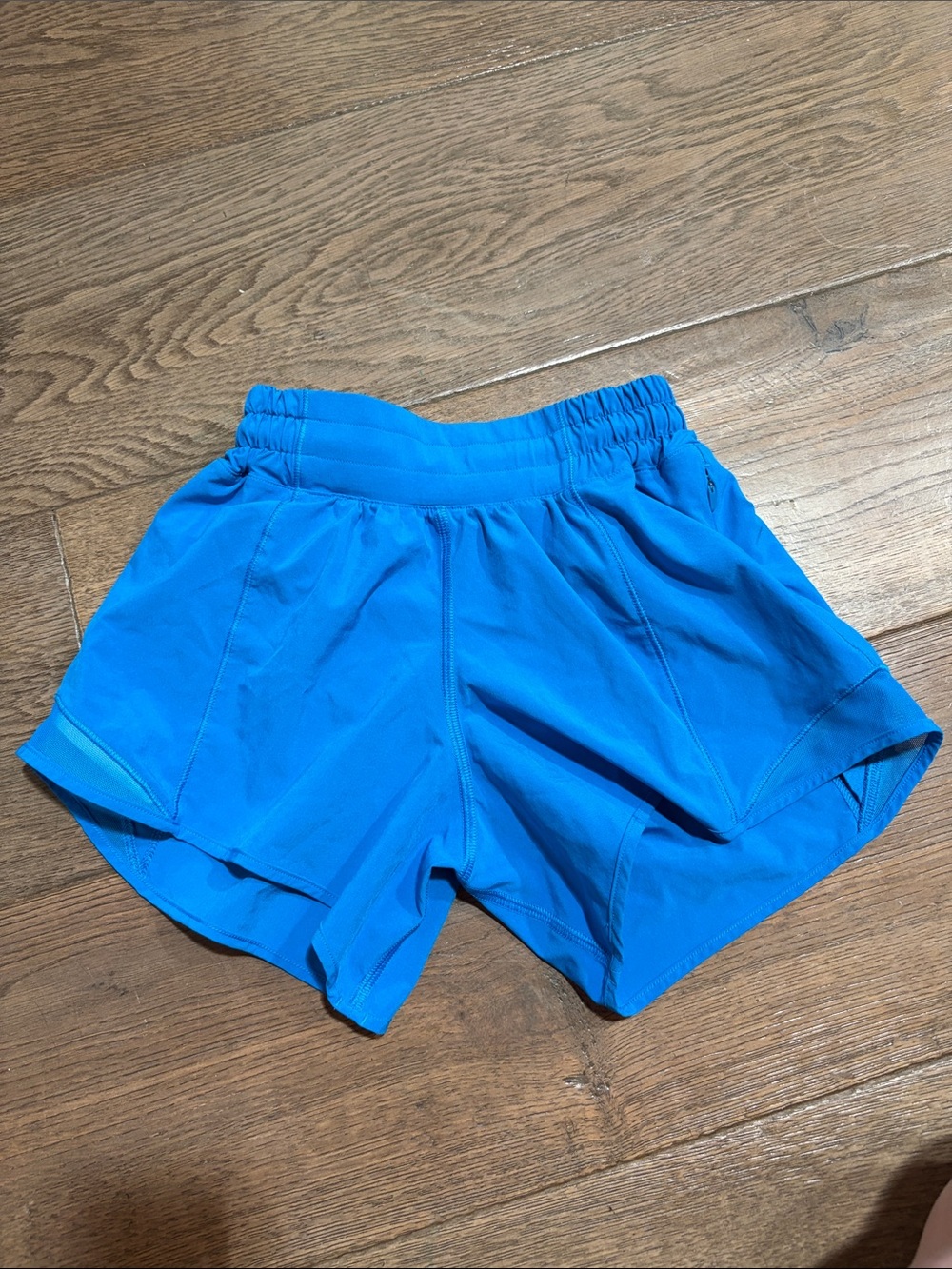 Lululemon Bright Blue Athletic Running Shorts 4 inch